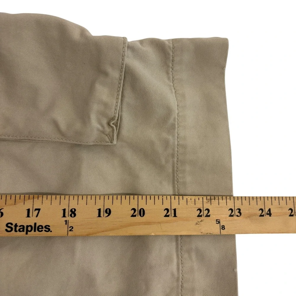 Polo Ralph Lauren Cargo Shorts Mens 46 Tan Khaki Cotton Twill Utility Relaxed